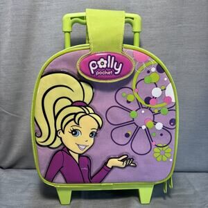 Vintage Polly Pocket Rolling Suitcase